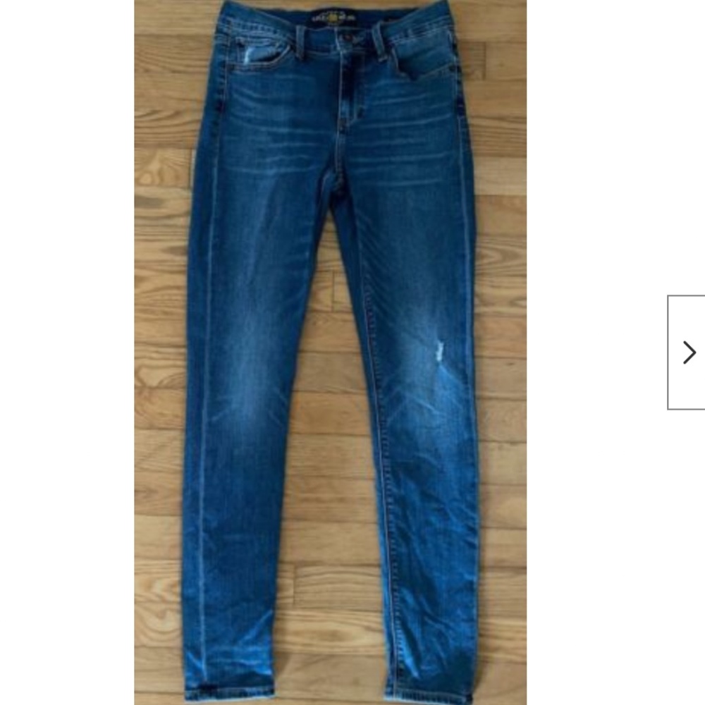 LUCKY BRAND Brooke High Rise Stretch Legging Jeans